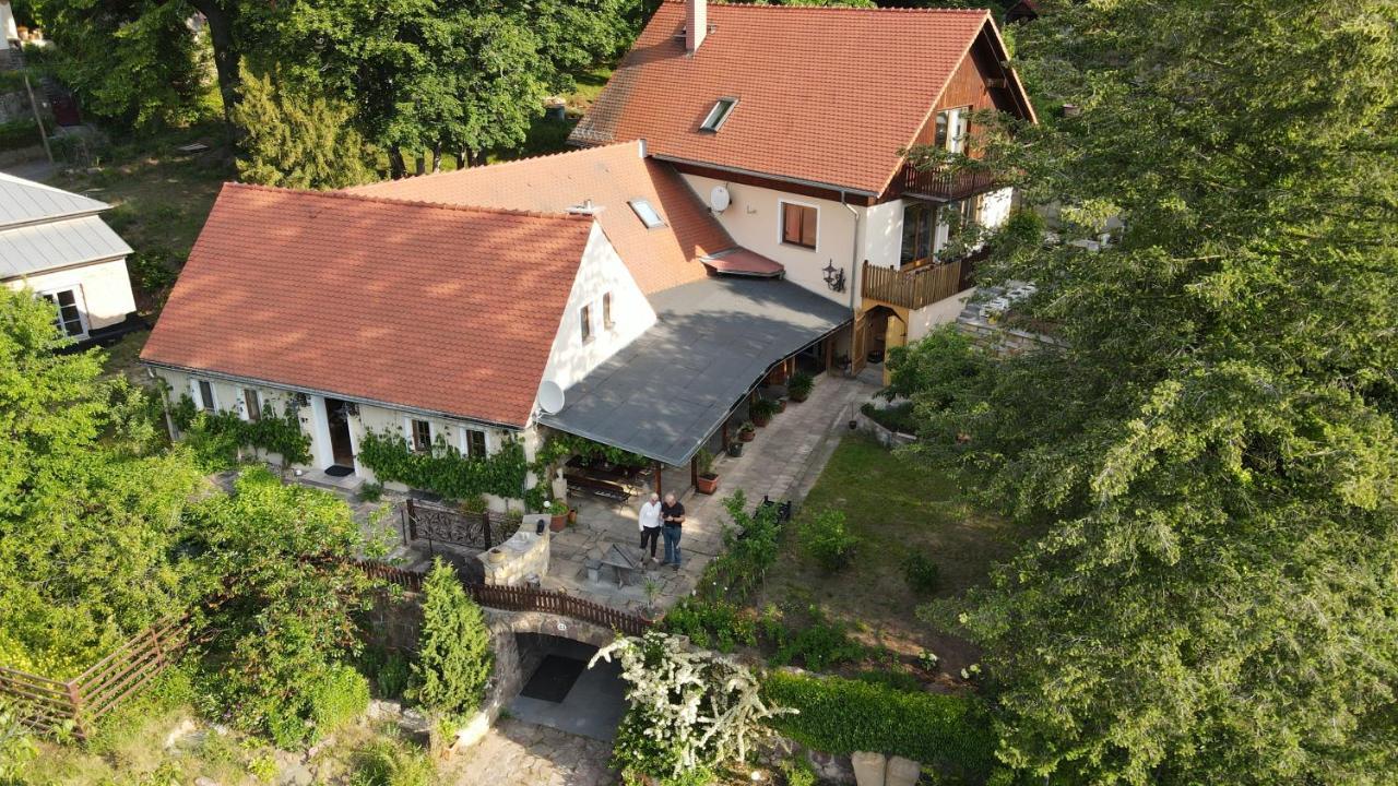 Pension Nippgen Radebeul Bagian luar foto